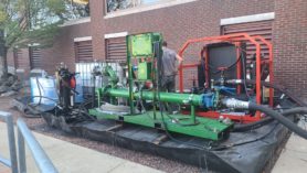 燃气轮机润滑油oil flushing, on-site service with rental equipment